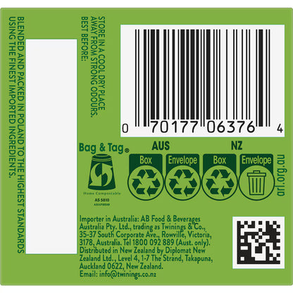 Twinings Green Tea & Mint Tea Bags | 10 pack