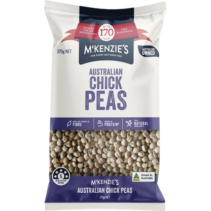 Mckenzie's Dried Chickpeas 375g