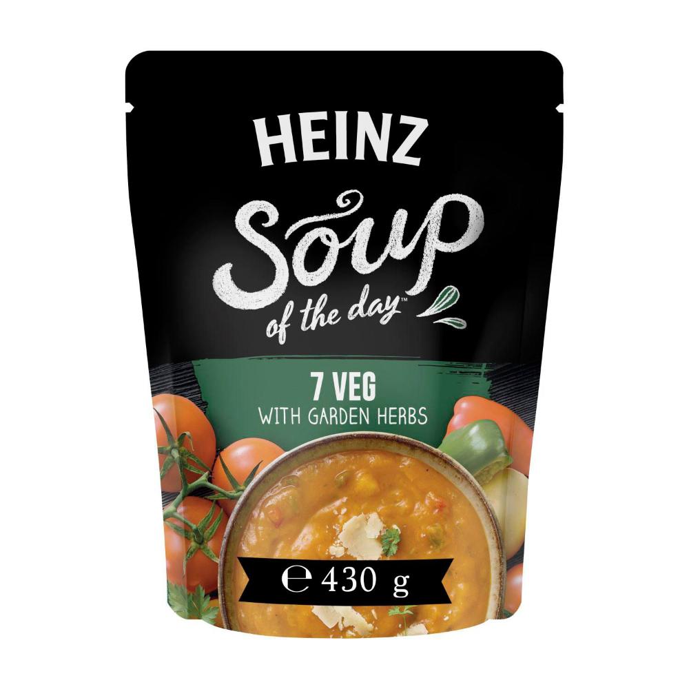 Heinz Soup Of The Day 7 Veg With Herbs Vegetable Soup - 430g