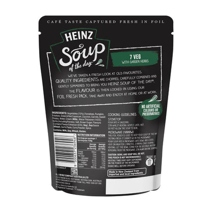 Heinz Soup Of The Day 7 Veg With Herbs Vegetable Soup - 430g