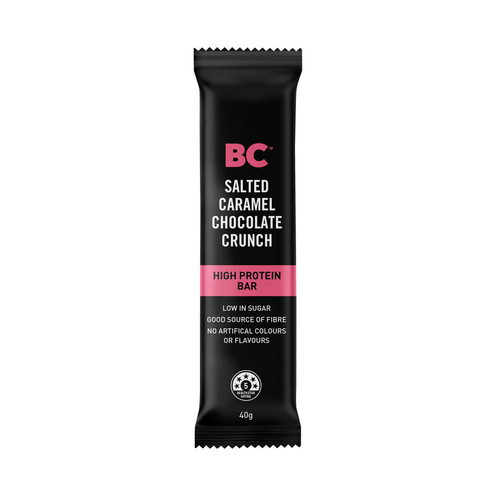 BC Snacks White Chocolate Salted Caramel High Protein Bar - 40g
