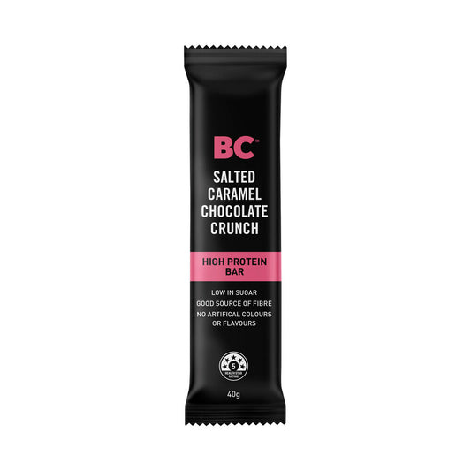 BC Snacks White Chocolate Salted Caramel High Protein Bar - 40g