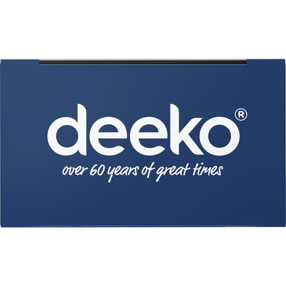 Deeko Bendable Paper Straws 40 Pack