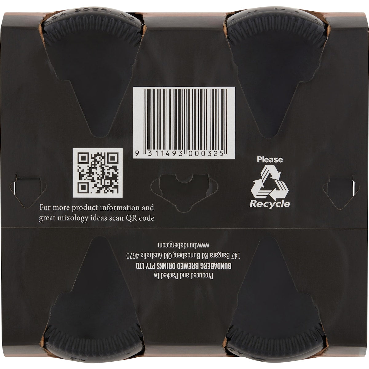 Bundaberg Sarsaparilla 375ml X 4 Pack