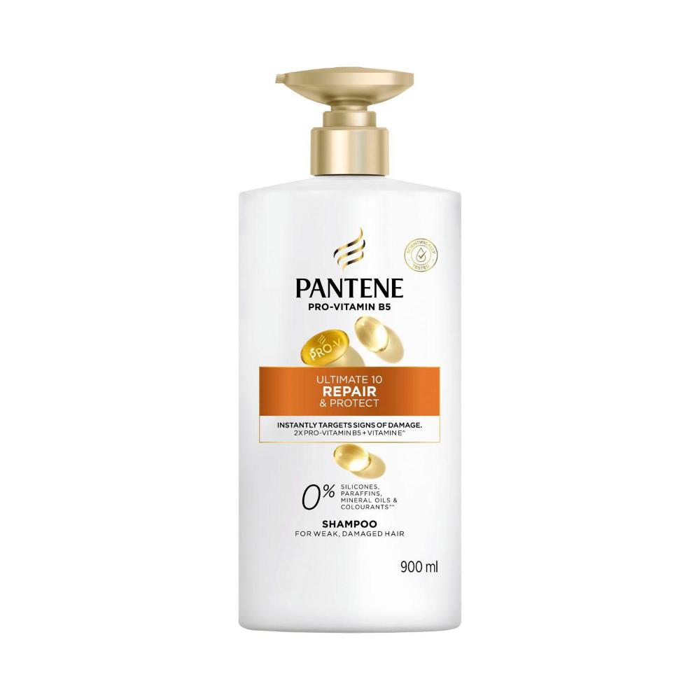 Pantene Pro-v Ultimate 10 Repair & Protect Shampoo - 900mL