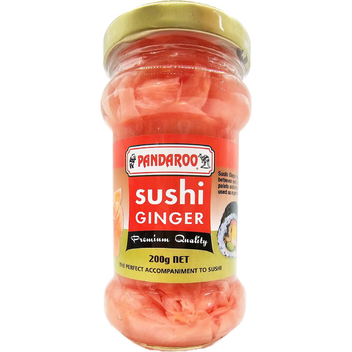 Pandaroo Japanese Ginger Sushi 200g