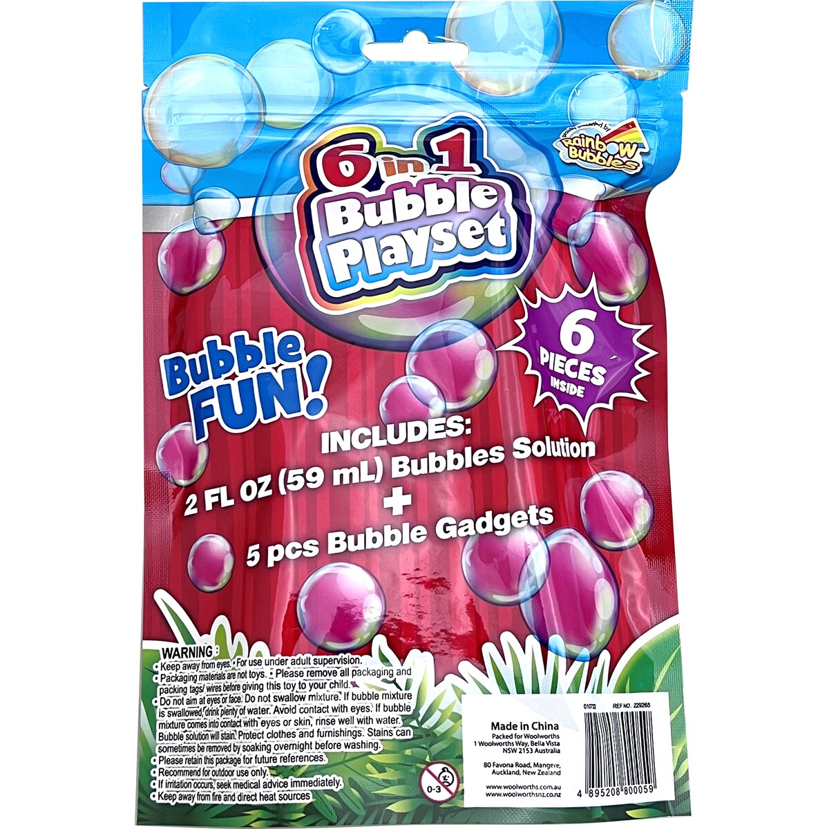Winh Bubble Play Set Each