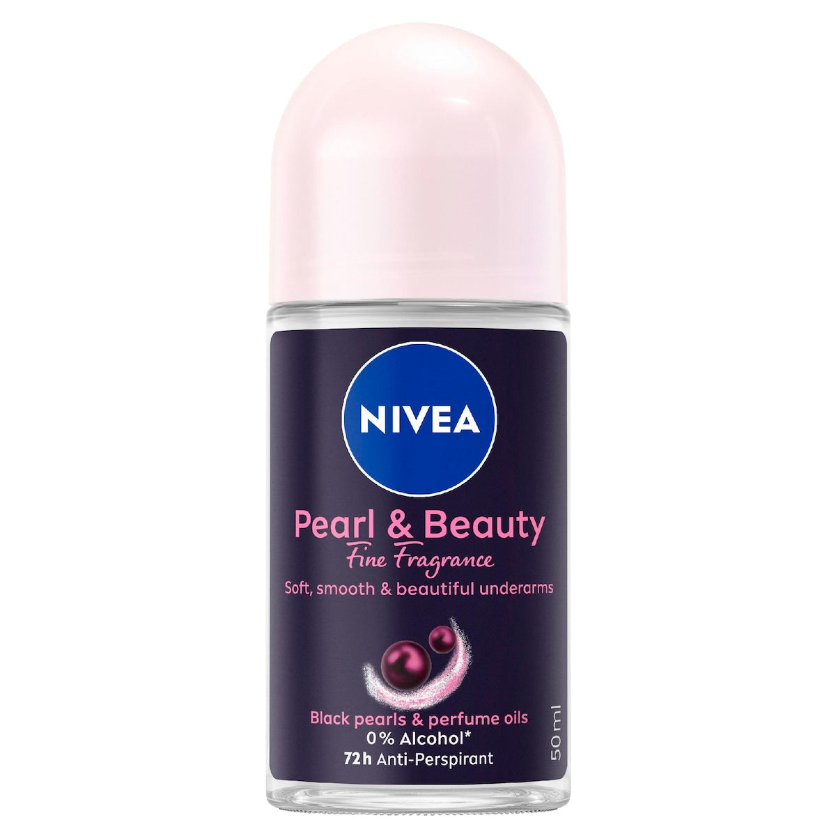 Nivea Black Pearl & Beauty Roll On Deodorant 50ml