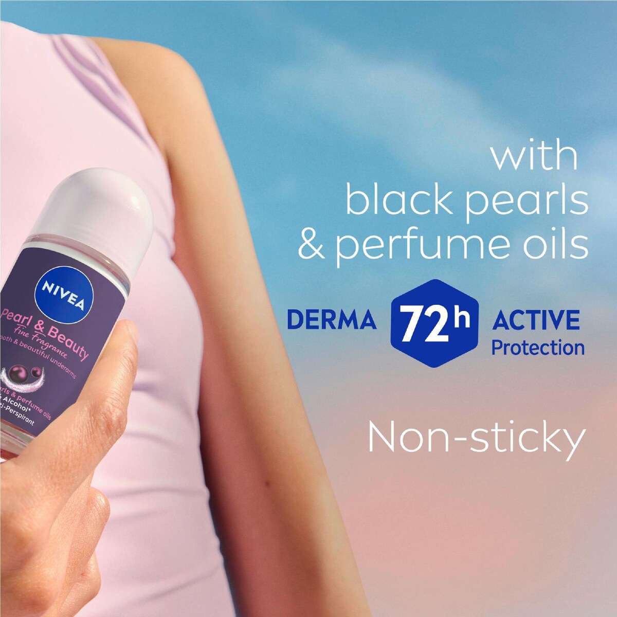 Nivea Pearl & Beauty Fine Fragrance Antiperspirant Deodorant 50ml