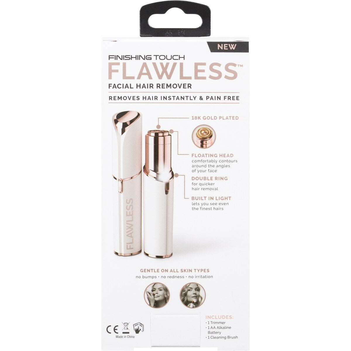Finishing Touch Flawless Flawless Facial Hair Remover Each