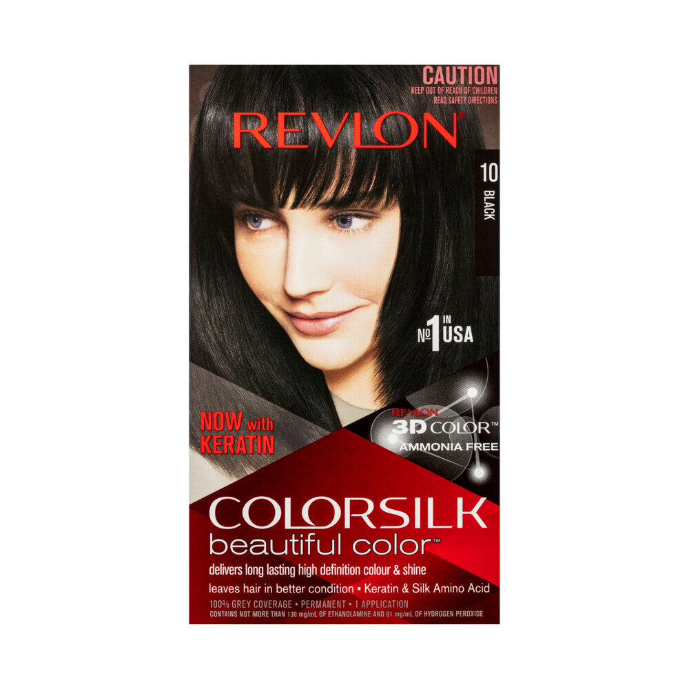Revlon Colorsilk Black 10 Hair Color - 1 pack
