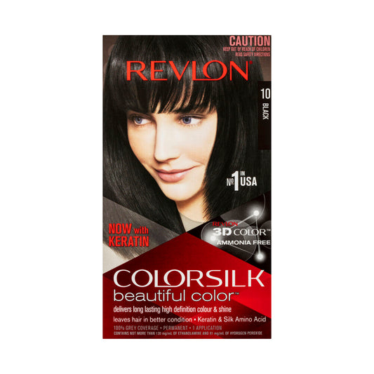 Revlon Colorsilk Black 10 Hair Color - 1 pack