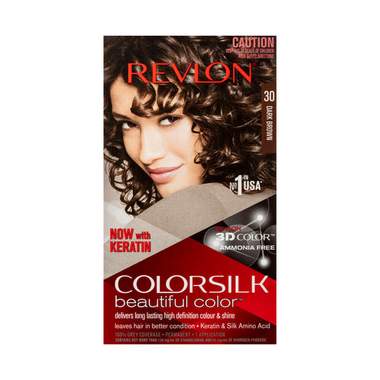 Revlon Colorsilk Dark Brown 30 Hair Color - 1 pack