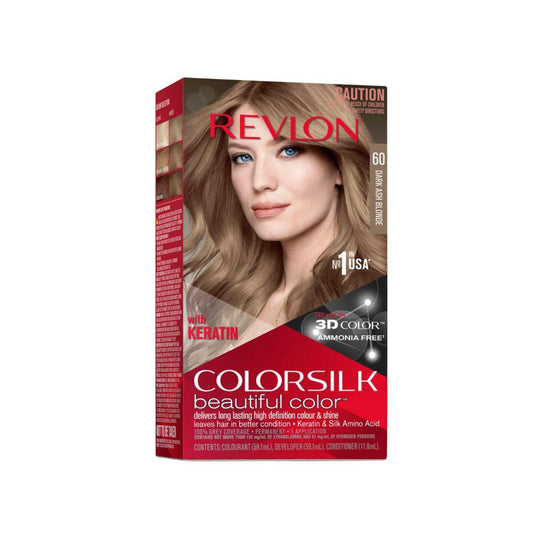 Revlon Colorsilk Dark Ash Blonde 60 Hair Colour - 1 pack