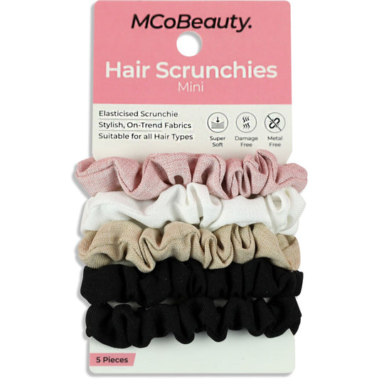 Mcobeauty Hair Scrunchies Mini Assorted 5 Pack