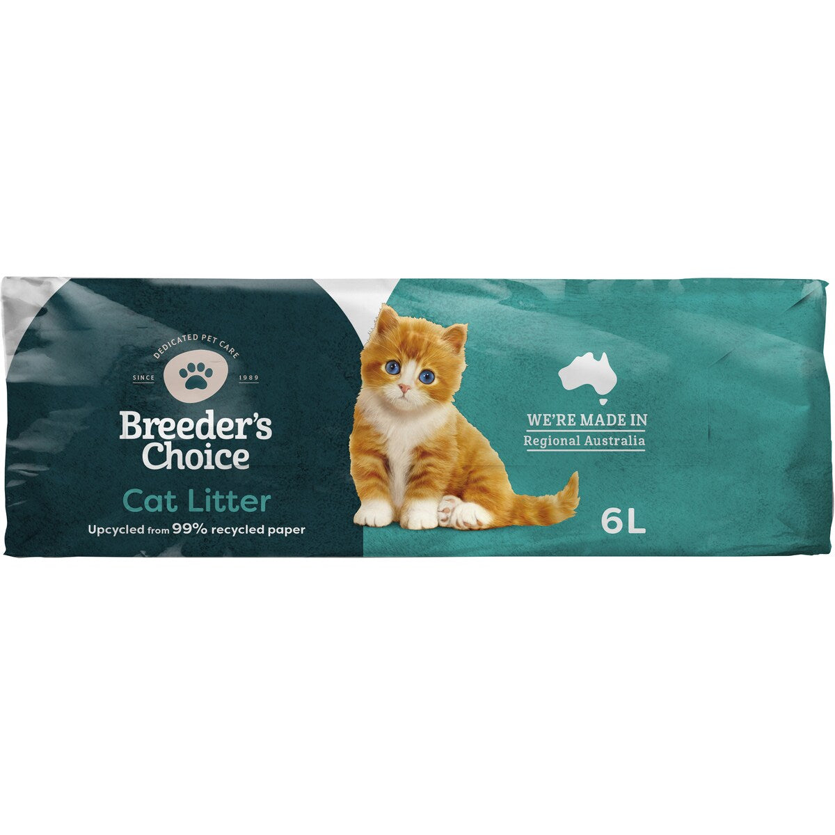 Breeders Choice Paper Cat Litter 6l