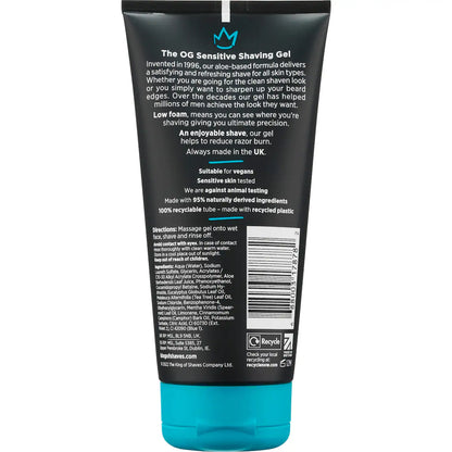 King Of Shaves Sensitive Shave Gel 175mL