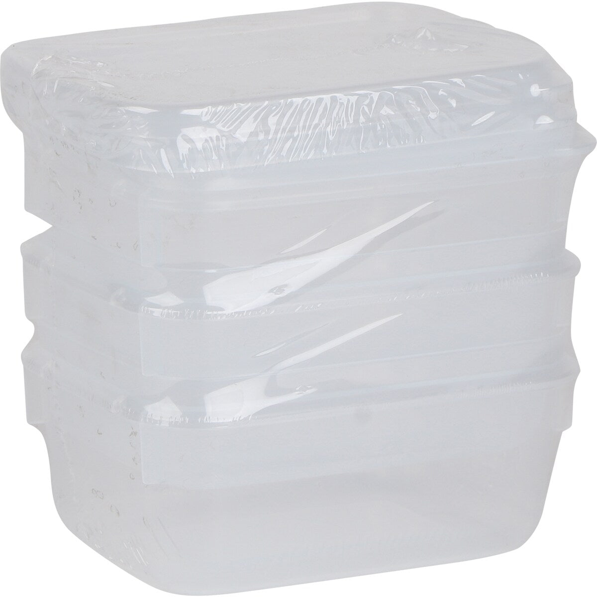 Decor Tellfresh Container Set, Oblong 250ml X 3 Pack
