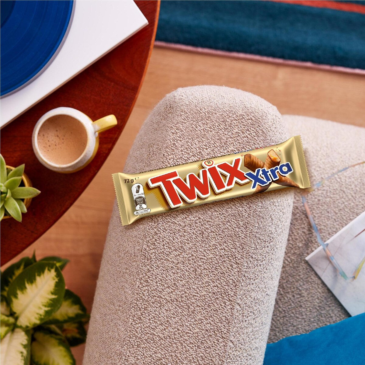 Twix Xtra Milk Chocolate Bar 72g