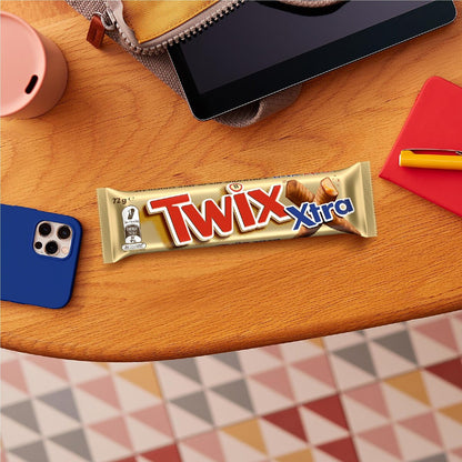 Twix Xtra Milk Chocolate Bar 72g