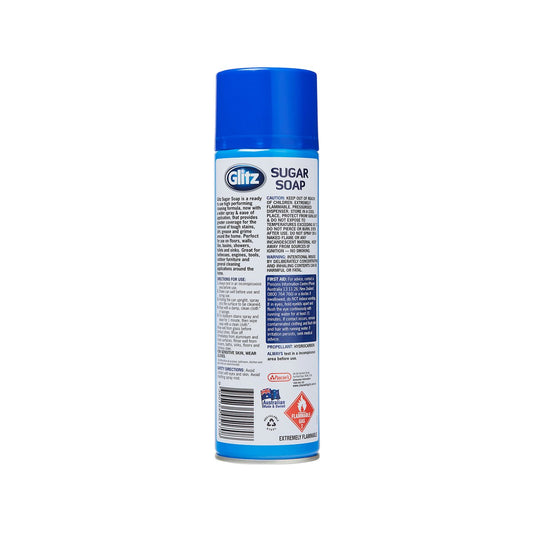 Glitz Sugar Soap Aerosol Can - 450g
