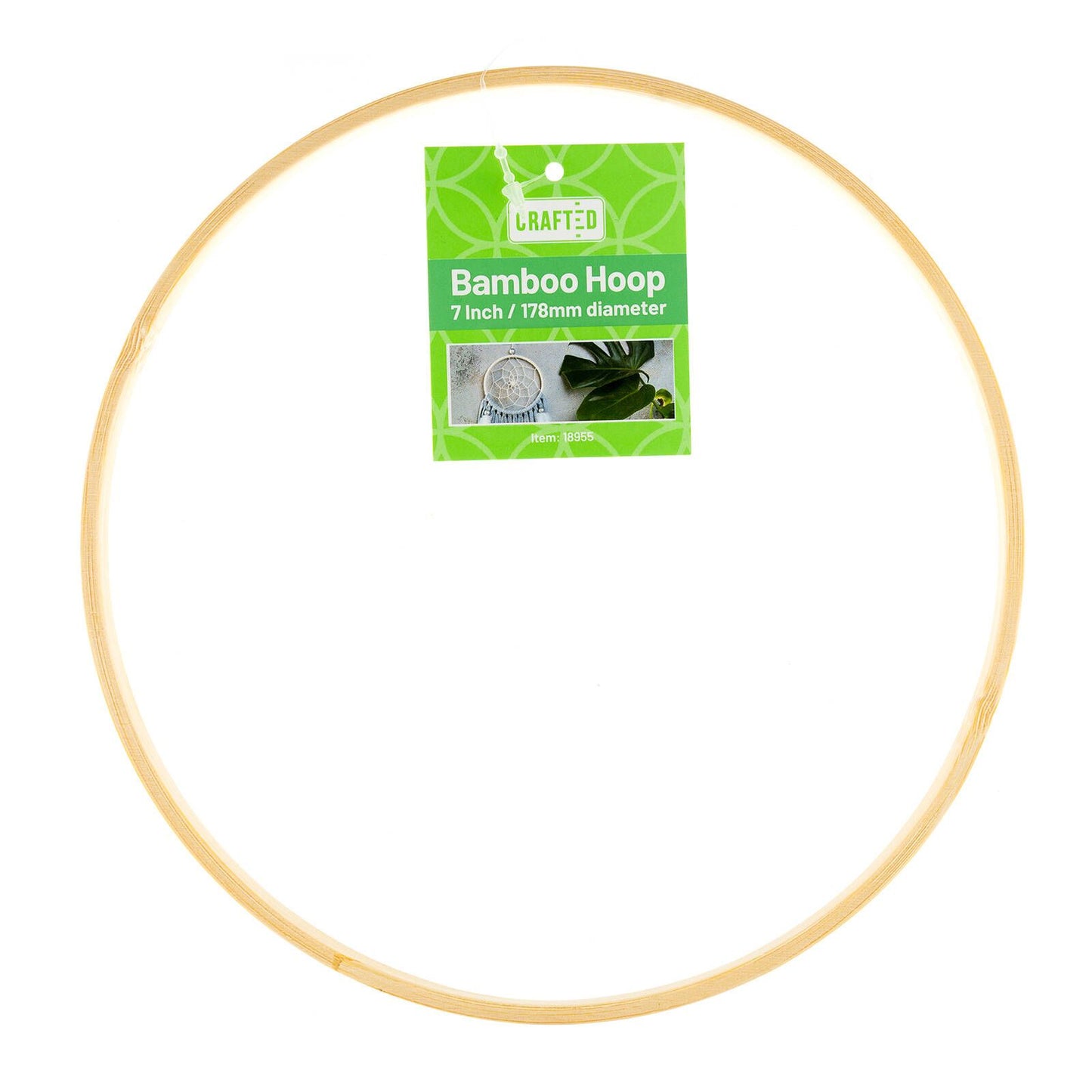 Crafted Bamboo Ring - 7"