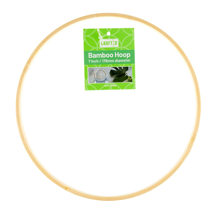 Crafted Bamboo Ring - 7"