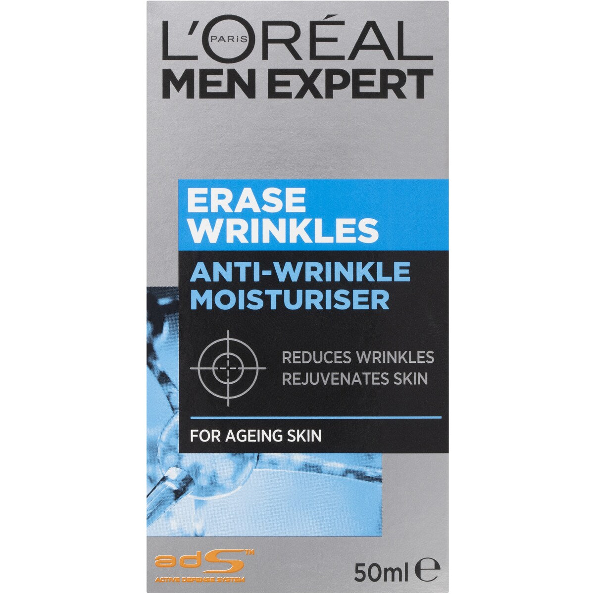 L'oreal Paris Men Expert Erase Wrinkle Moisturiser 50ml