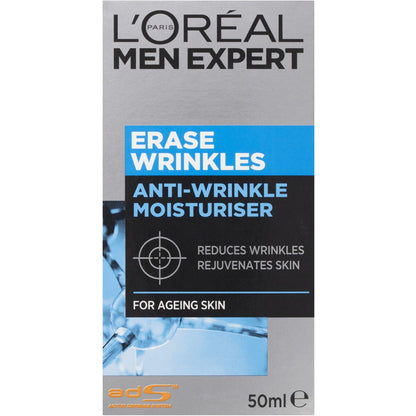 L'oreal Paris Men Expert Erase Wrinkle Moisturiser 50ml