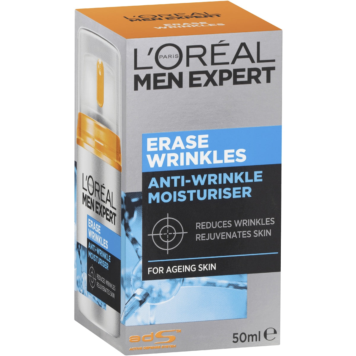 L'oreal Paris Men Expert Erase Wrinkle Moisturiser 50ml