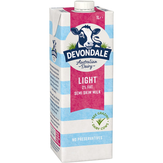 Devondale Semi Skim Milk Long Life Uht Milk 1l