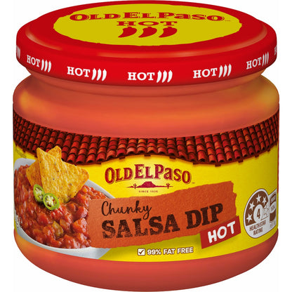 Old El Paso Chunky Salsa Dip Hot 312g
