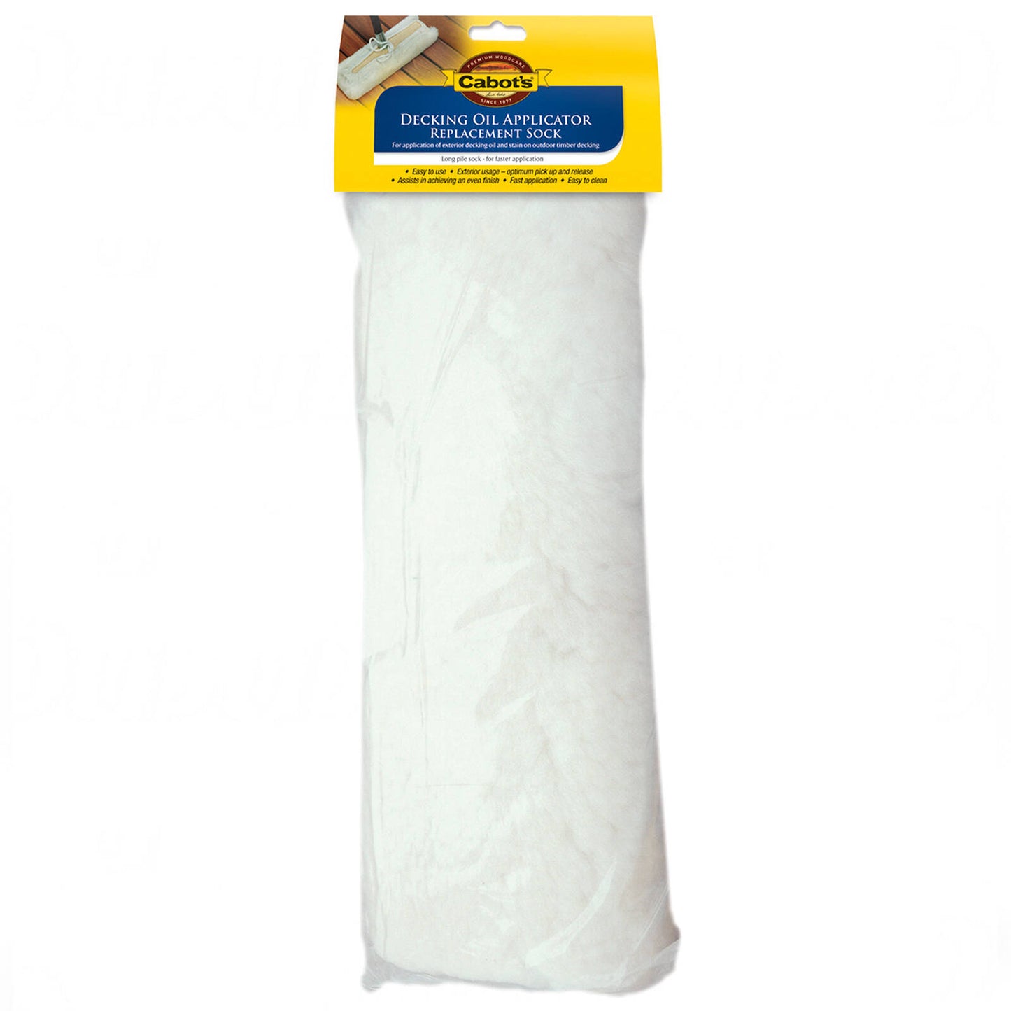 Cabot Decking Oil Applicator Replacement Sock - 110mm