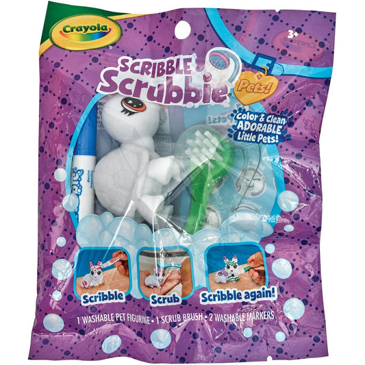 Crayola Scribble Scrubbie Pets Packet Each