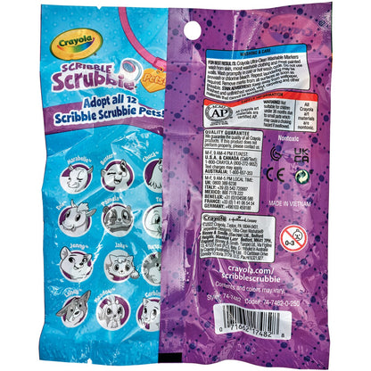 Crayola Scribble Scrubbie Pets Packet Each