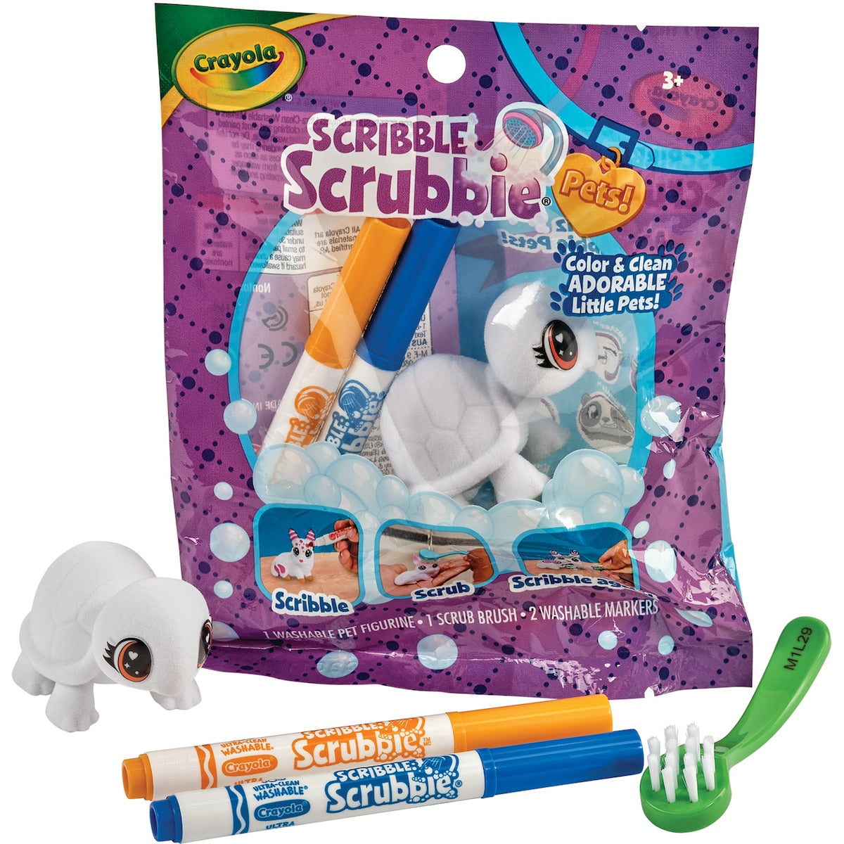 Crayola Scribble Scrubbie Pets Packet Each