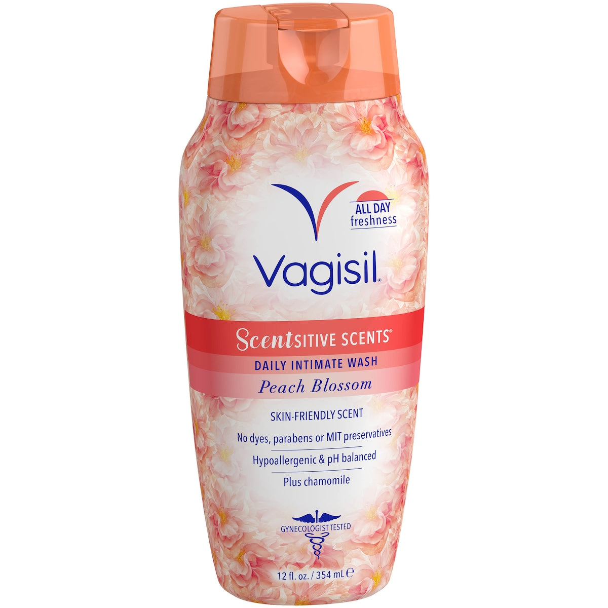 Vagisil Scentsitive Scents Daily Intimate Wash Peach Blossom 354mL