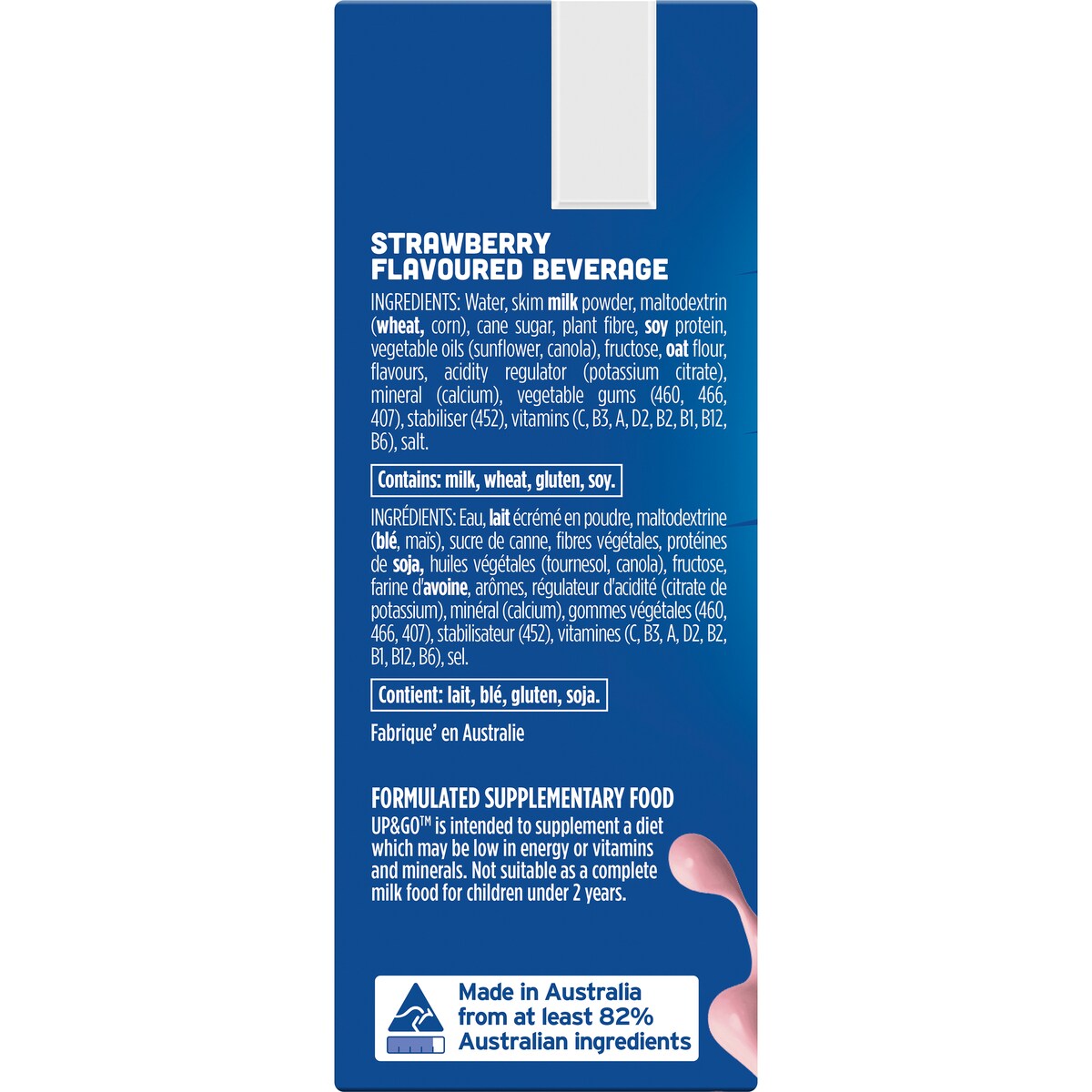 Sanitarium Up&Go Liquid Breakfast Strawberry 3 Pack