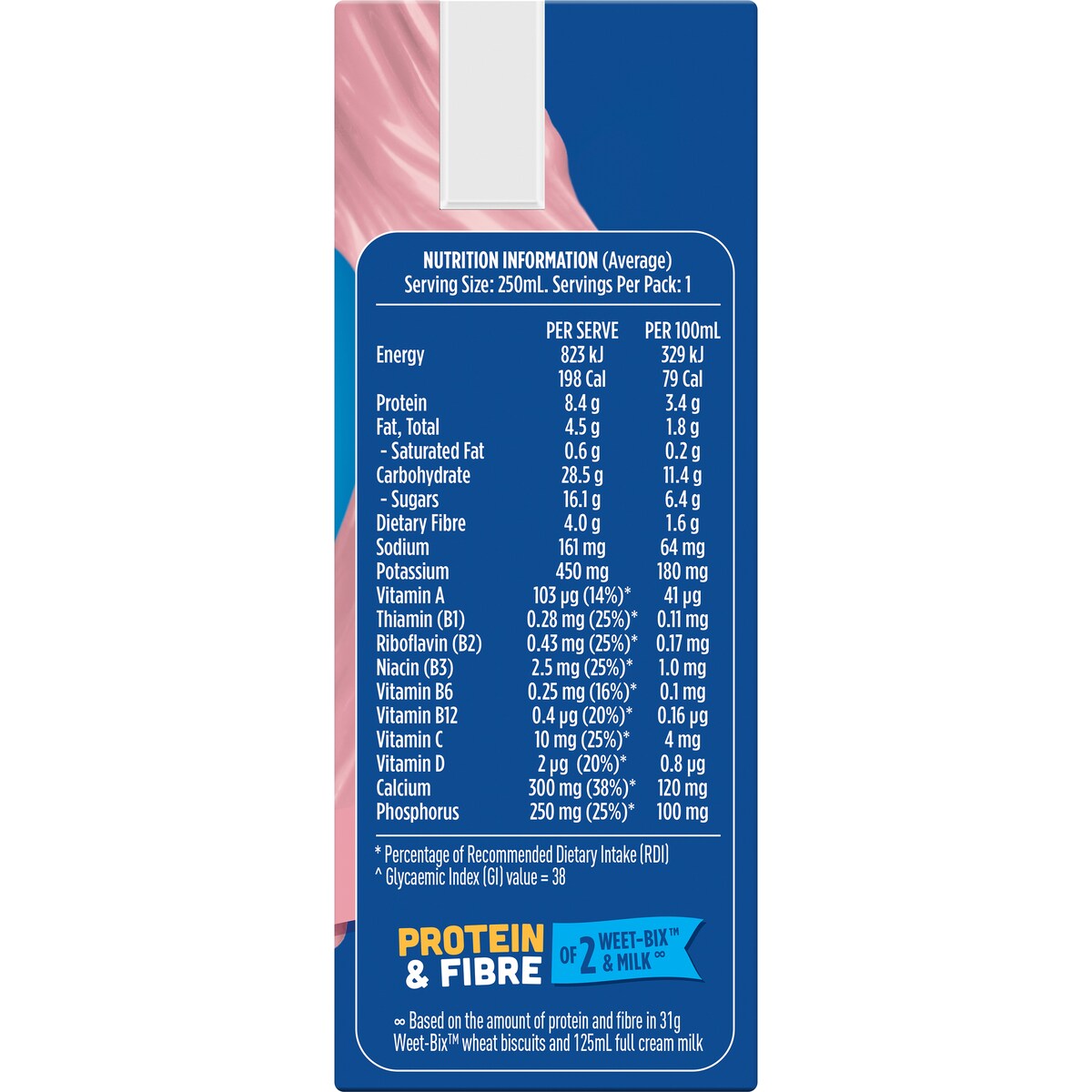 Sanitarium Up&Go Liquid Breakfast Strawberry 3 Pack