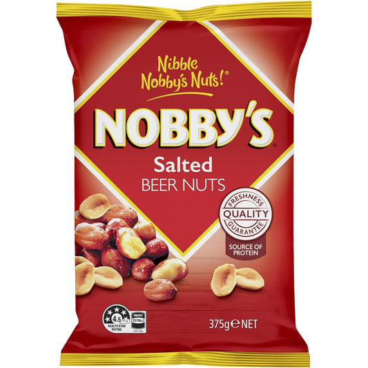 Nobbys Salted Beer Nuts 375g