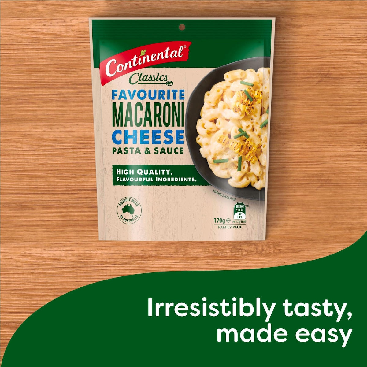 Continental Classics Pasta & Sauce Macaroni Cheese Family Pack 170g