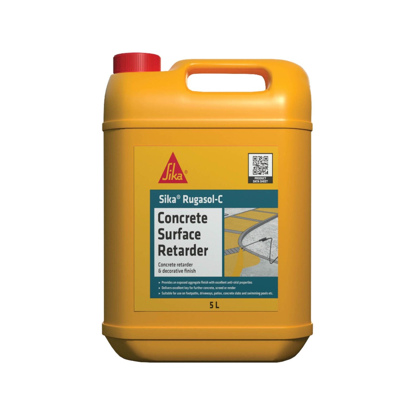 Sika Rugasol C Concrete Surface Retarder - 5L