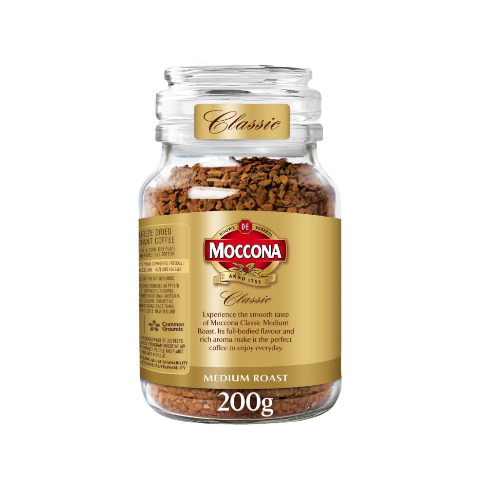 Moccona assic Medium Roast Instant Coffee - 200g