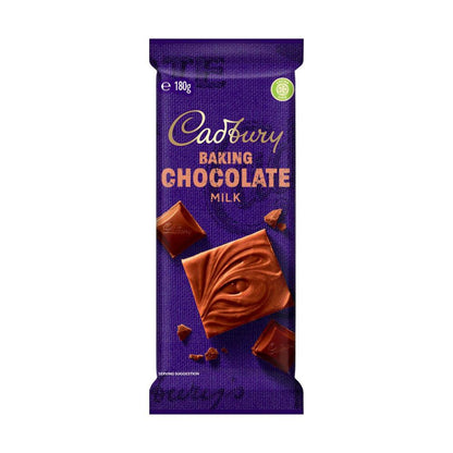 Cadbury Milk Chocolate Baking Block - 180g