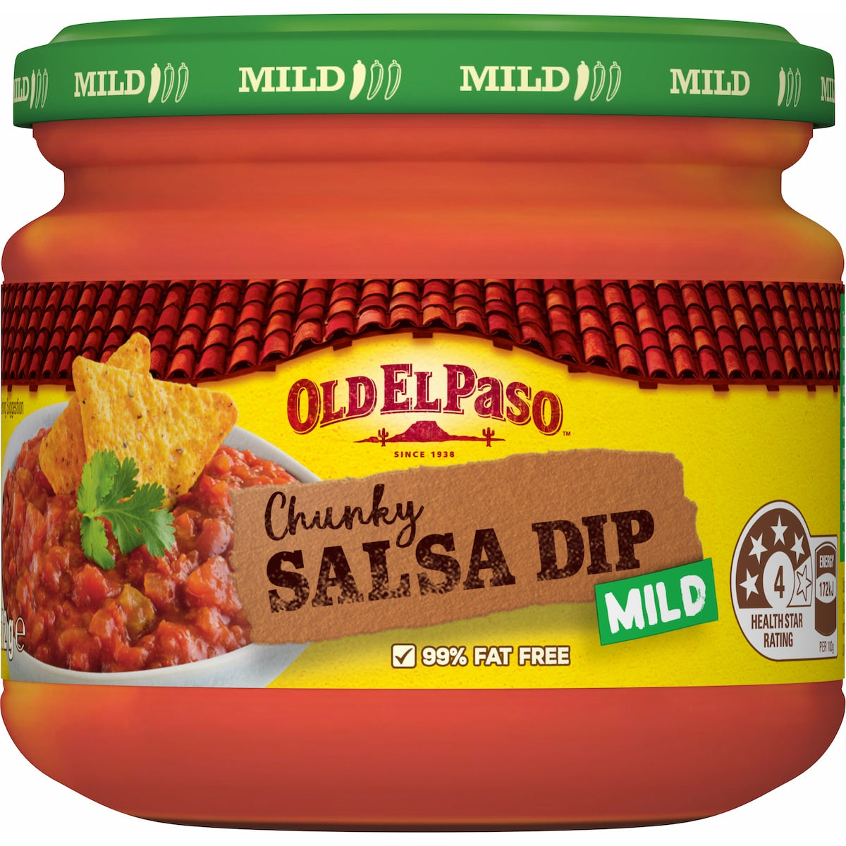 Old El Paso Chunky Salsa Dip Mild 312g