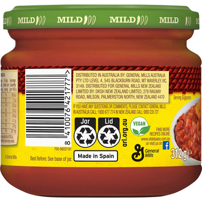 Old El Paso Chunky Salsa Dip Mild 312g