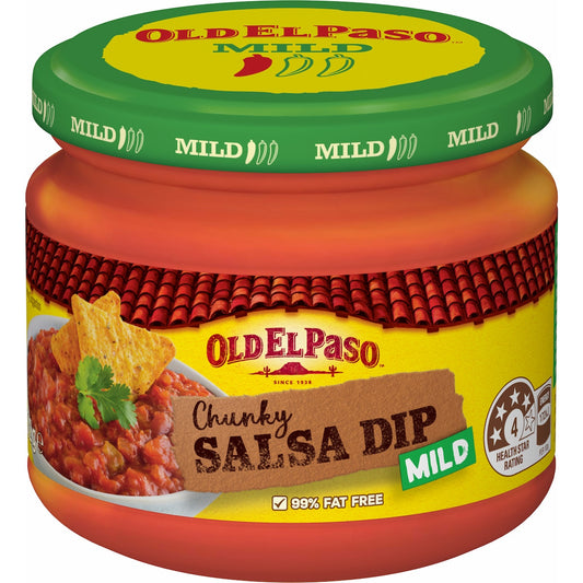 Old El Paso Chunky Salsa Dip Mild 312g