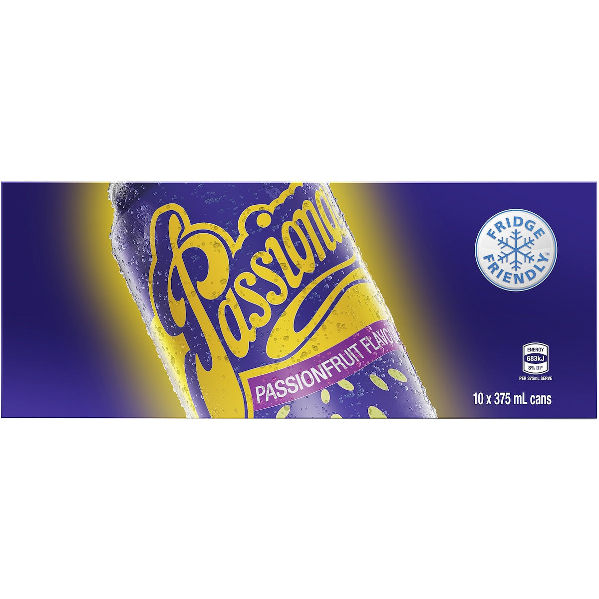 Passiona Passionfruit Soft Drink Cans 375ml X 10 Pack