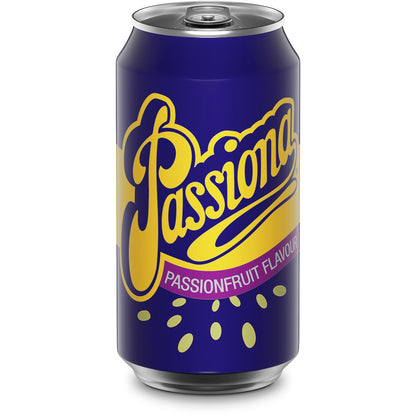 Passiona Passionfruit Soft Drink Cans 375ml X 10 Pack