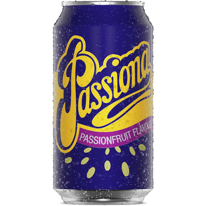 Passiona Passionfruit Soft Drink Cans 375ml X 10 Pack